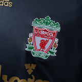 Liverpool Jersey 2009-10 Away Retro Football Kit Long Sleeves