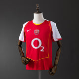 Arsenal Jersey 2004-05 Home Retro Kit