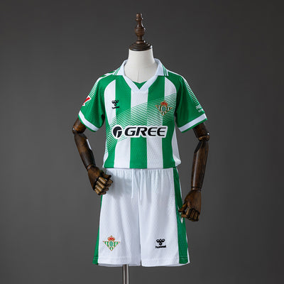 Kids Real Betis Home Jersey 2026-2027 Football Kit Soccer Shirt