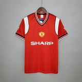 Man United Jersey Home Kit 1985/86 retro Football Team Soccer shirt