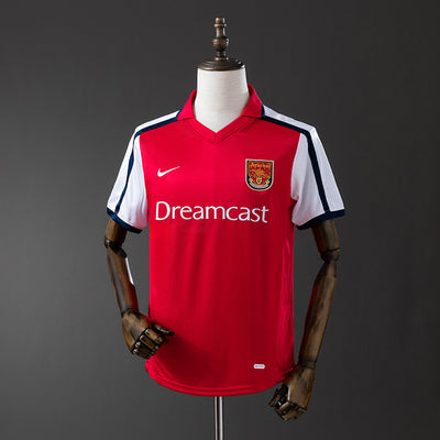 Arsenal Jersey 2001-02 Home Retro Football Kit
