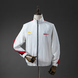 AC Milan Windbreaker 2025/26 White Football Soccer Jacket