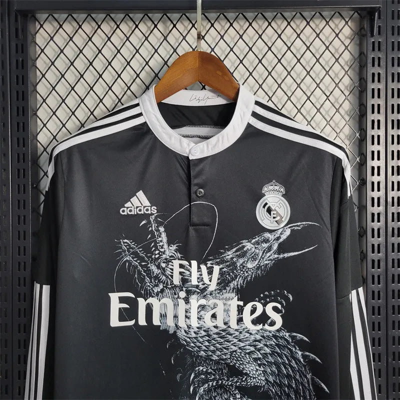 Real Madrid Jersey Third Kit 2014 2015 Retro Long Sleeves