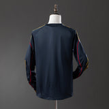 Liverpool Jersey 2009-10 Away Retro Football Kit Long Sleeves
