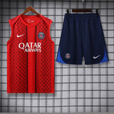 PSG Vest Set Training Tracksuits 25/26 Football Kit Soccer Jersey