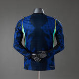 Player Version Brazil Away Jersey 2026 World Cup Long Sleeves Football Kit Soccer Shirt