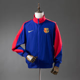 Barcelona Windbreaker 2025/26 Blue Red Football Soccer Jacket