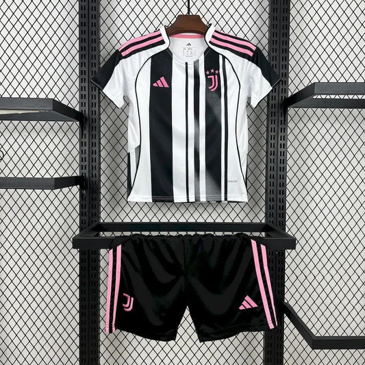 Kids Juventus Home Jersey 25/26 Football Kit Soccer Jersey