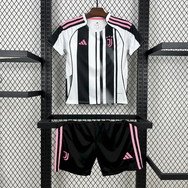 Kids Juventus Home Jersey 25/26 Football Kit Soccer Jersey