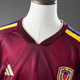 Kids Venezuela Home Jersey 2026 World Cup Football Kit Soccer Jersey