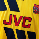 Arsenal Jersey 1993-94 Away Retro Football Kit