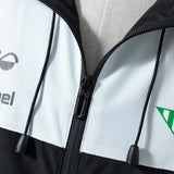 Real Betis Windbreaker 2025/26 Black White Football Kit - PalmSportss
