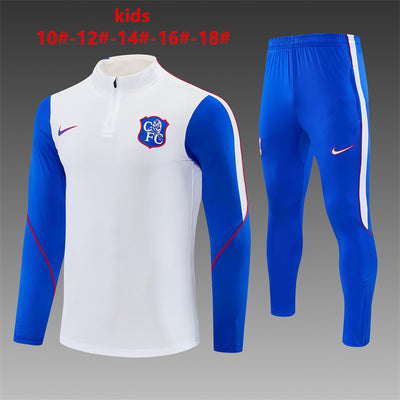 Kids Chelsea Training Tracksuits 2026-2027 Football Kit Soccer Jersey