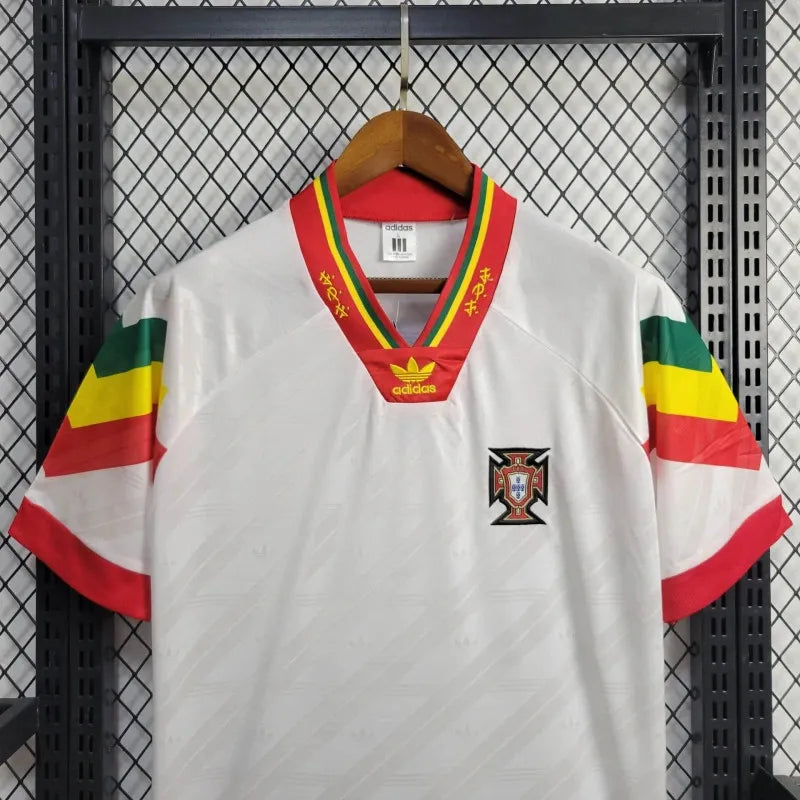 Camiseta retro visitante de Portugal 1992/94 Equipo de fútbol