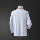 Real Madrid Jersey 2013/14 Home Retro Football Kit Long Sleeve