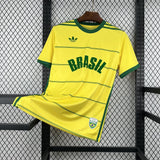Brazil Home Jersey 1984 Retro Football Kit Soccer Shirt PalmSportss