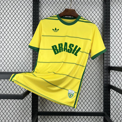 Brazil Home Jersey 1984 Retro Football Kit Soccer Shirt