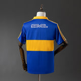 Boca Junios Jersey 1990-91 Home Retro Football Kit