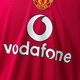 Man United Jersey 2004/06 Home Retro Kit Long Sleeves