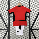Retro Kids Man United Home Jersey 02/04