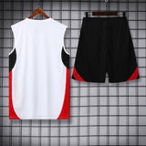 Man United Vest Set Training Tracksuits 25/26 Football Kit Soccer Jersey