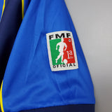 Retro Club America Jersey 2001-02 Away Blue Football Kit Soccer Jersey