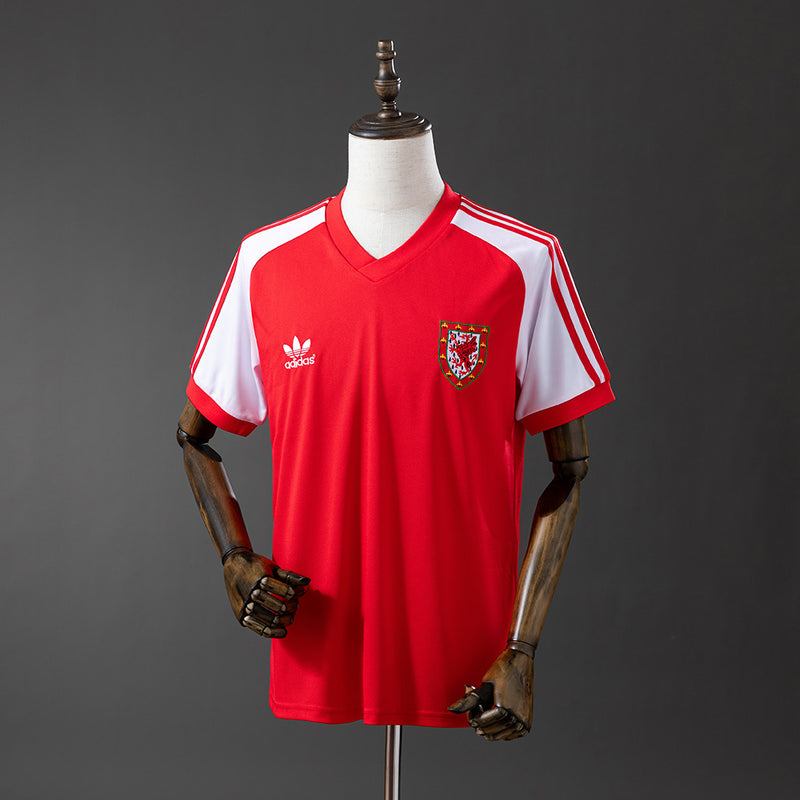Wales Jersey 1982 Home Retro Football Kit