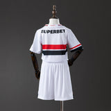 Kids Sao paulo Jersey 25/26 Home Football Kit
