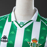 Real Betis Jersey 1995-97 Home Retro Football Kit Long Sleeves