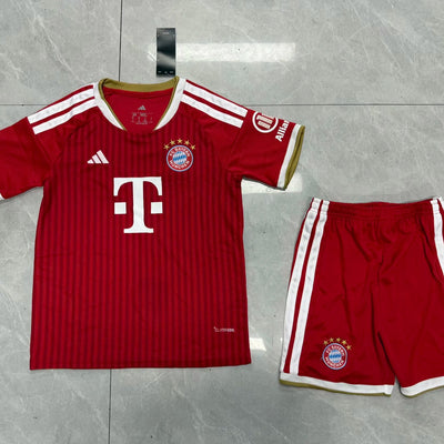 Kids Bayern Munich Home Jersey 2026-2027 Football Kit Soccer Shirt