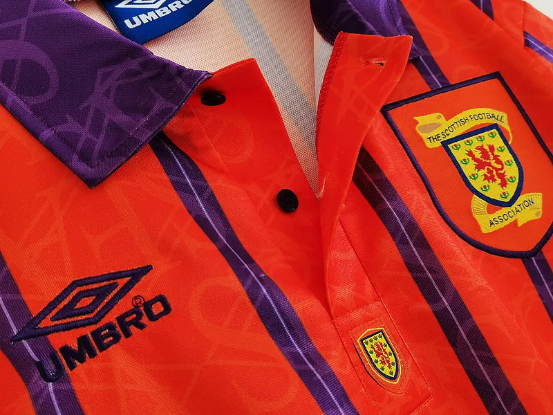 Retro Scotland Jersey 1994 Away Football Kit Soccer Shirt