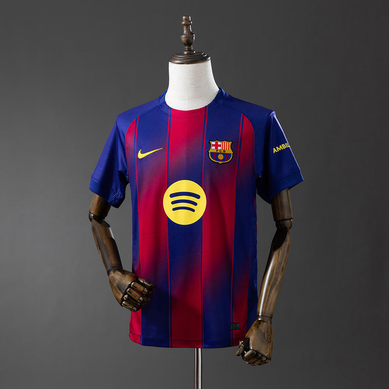 Fans Version Barcelona Jersey 25/26 Home Football Kit Soccer Jersey