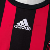 AC Milan Jersey 2008-09 Home Retro Football Kit Long Sleeves