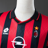 AC Milan Jersey 1995-96 Home Retro Football Kit