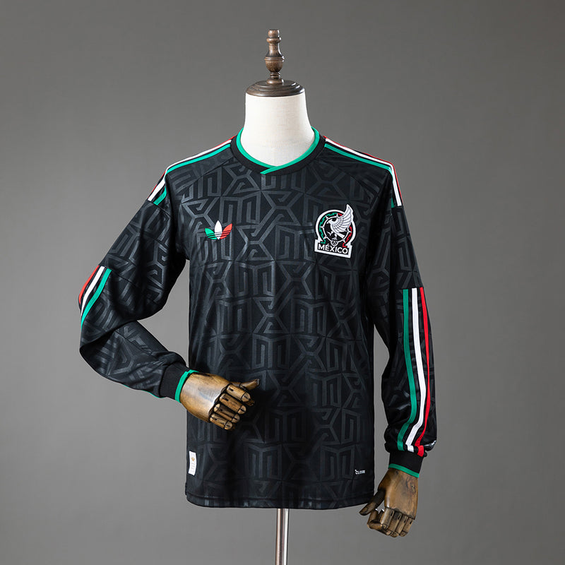 Mexico Third Jersey 2026 World Cup Long Sleeves Football Kit Soccer Shirt