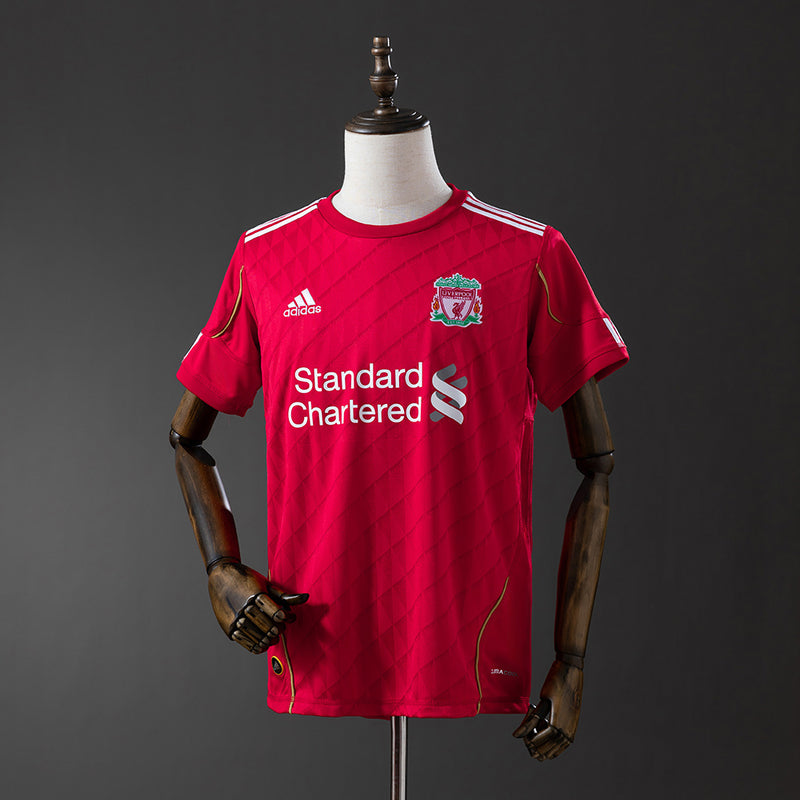 Liverpool Jersey 2010-11 Home Retro Football Kit