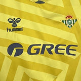 Real Betis Jersey 25/26 Yellow Goalkeeper Football Kit Soccer Jersey - PalmSportss