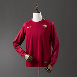 Rome Jersey 2017-18 Home Retro Football Kit Long Sleeves