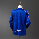 Japan Jersey 1998 Home Retro Kit Long Sleeves