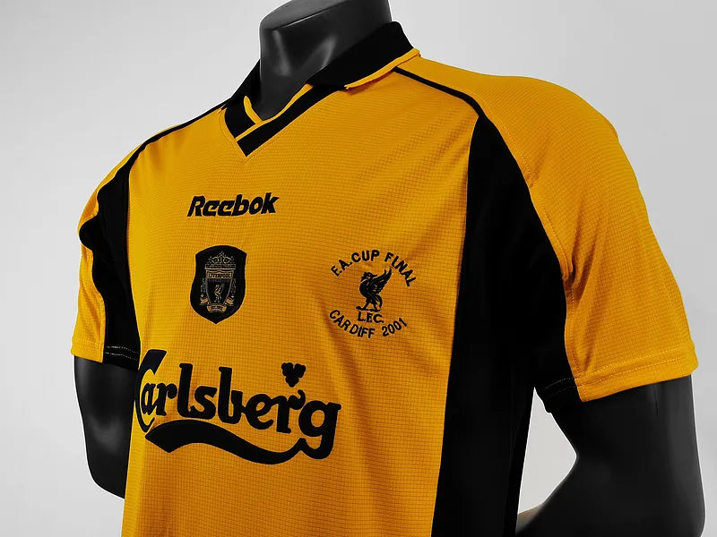 Liverpool Retro Jersey 2000/2001 Away Football Jersey Soccer Shirt