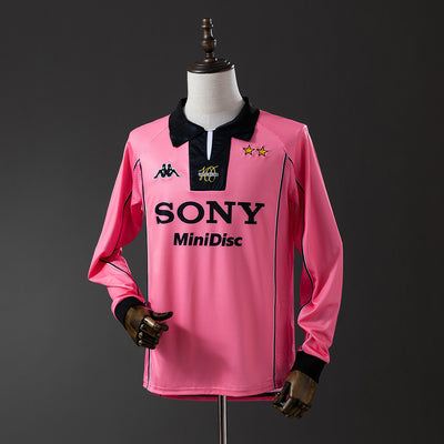 Juventus Jersey 1997/98 Away Retro Kit Long Sleeves