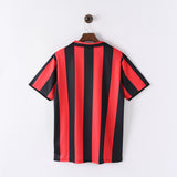 Retro AC Milan Jersey 1988-89 Home Football Kit Soccer Jersey