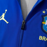 Brazil Windbreaker 2026 Blue Football Jacket PalmSportss