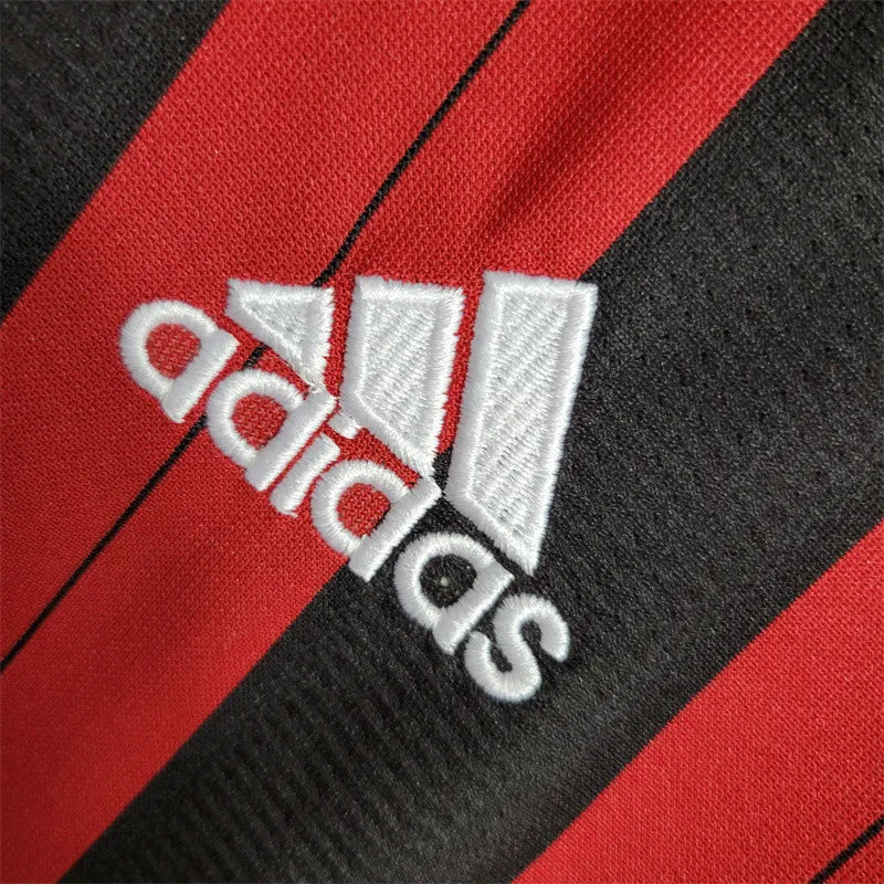 AC Milan Jersey Home Kit 2013 2014 Retro Long Sleeves