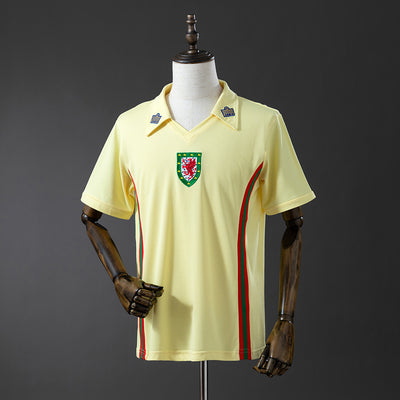 Wales Jersey 1976 Away Retro Football Kit