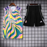 Real Madrid Vest Set Training Tracksuits 25/26 Football Kit Soccer Jersey