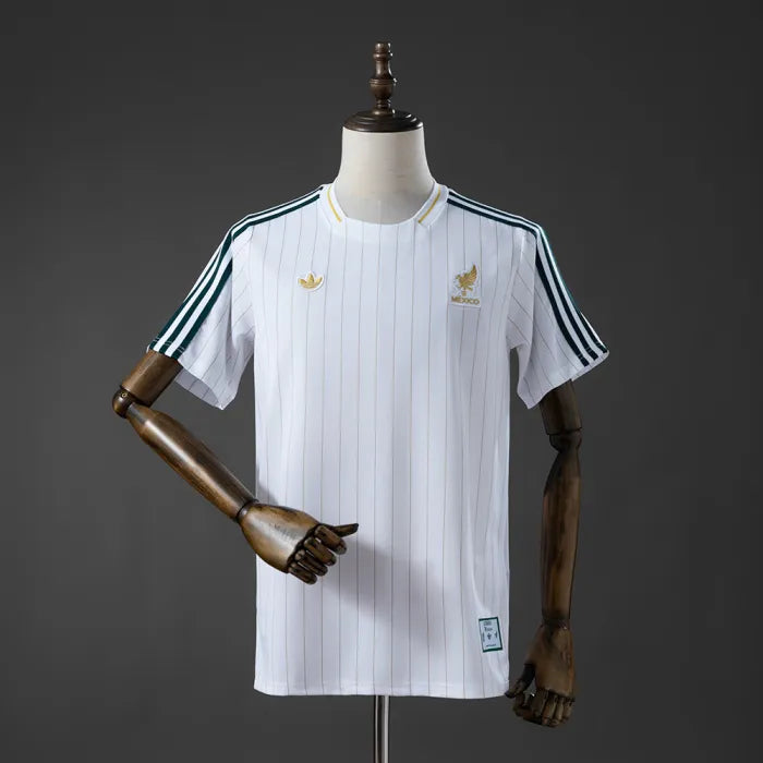 Mexico Terrace Icons T-Shirt White 2026 World Cup Football Kit Soccer Shirt