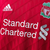 Liverpool Jersey 2010-11 Home Retro Football Kit Long Sleeves PalmSportss