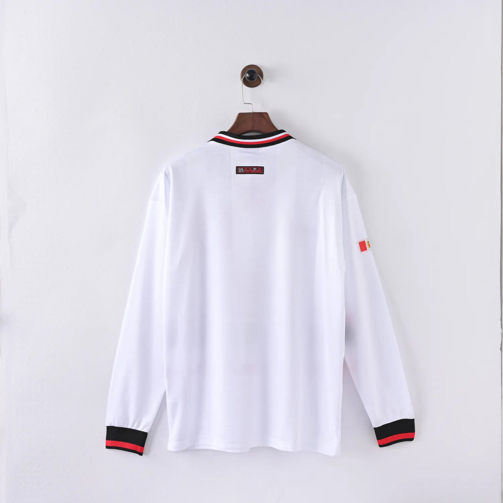 Retro Manchester United Jersey1998/99 Away Long Sleeves Football Kit Soccer Shirt