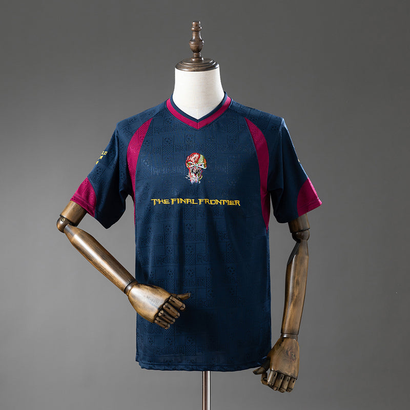 Iron Maiden x West Ham United Home Jersey 2010 Retro Football Kit Soccer Shirt